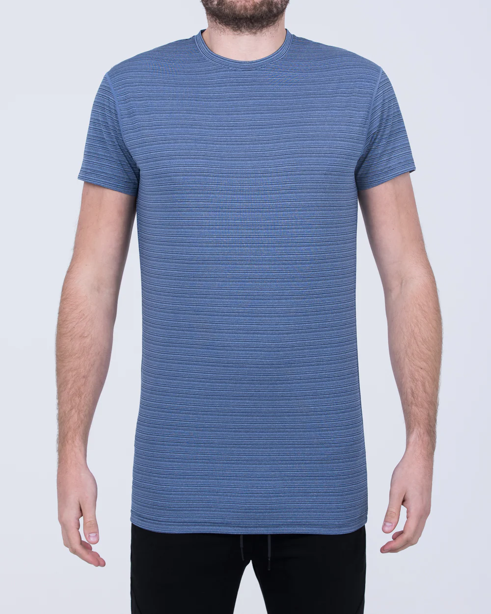 2t Active Striped Training Top (blue)