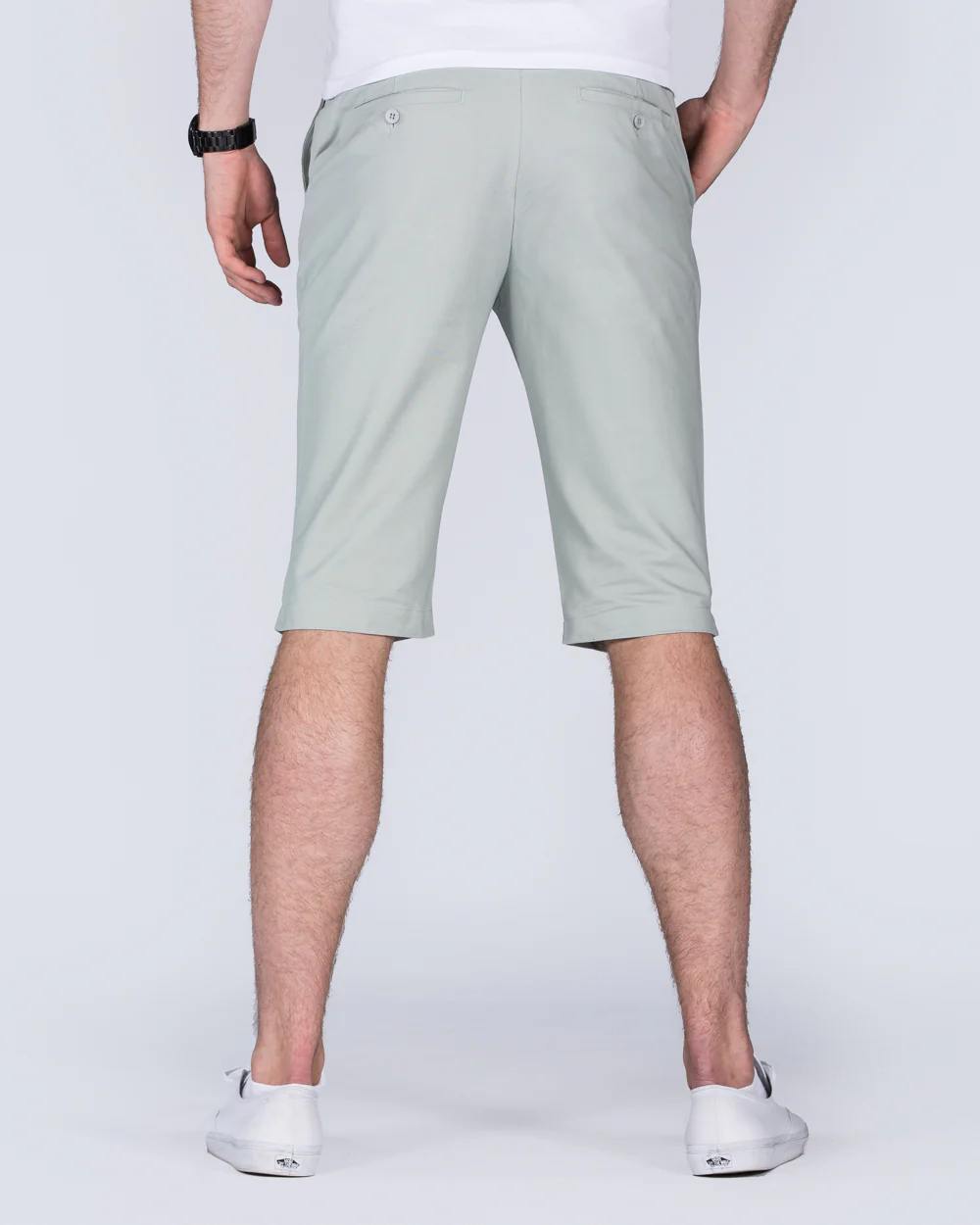 2t Alex Tall Slim Fit Chino Shorts (sage) - Image 2