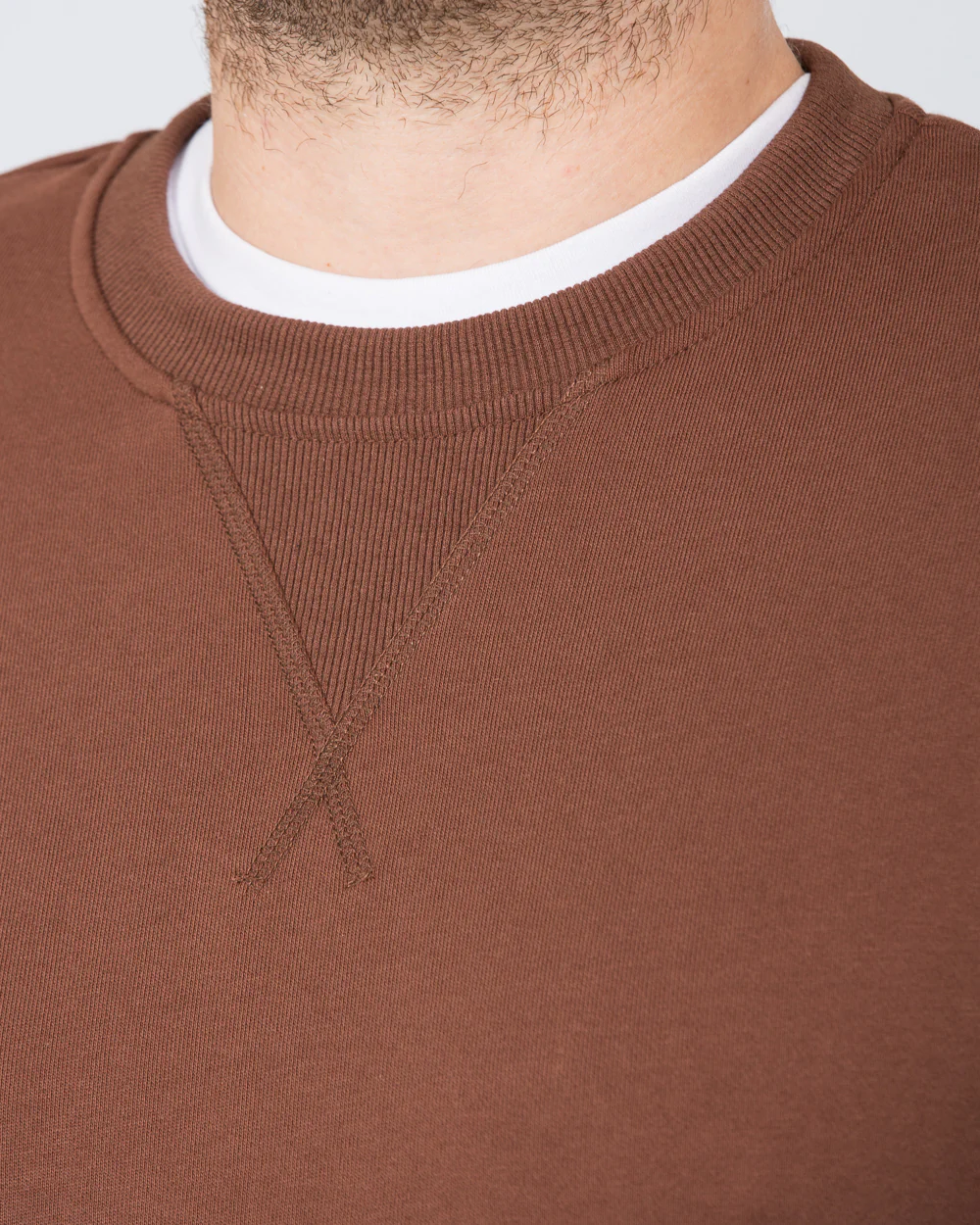 2t Alvin Slim Fit Tall Sweatshirt (brown) - Image 3