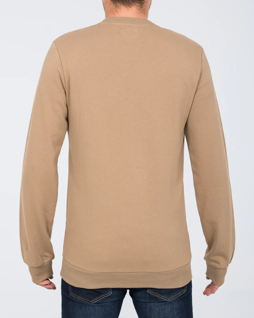 2t Alvin Slim Fit Tall Sweatshirt (taupe) - Image 2