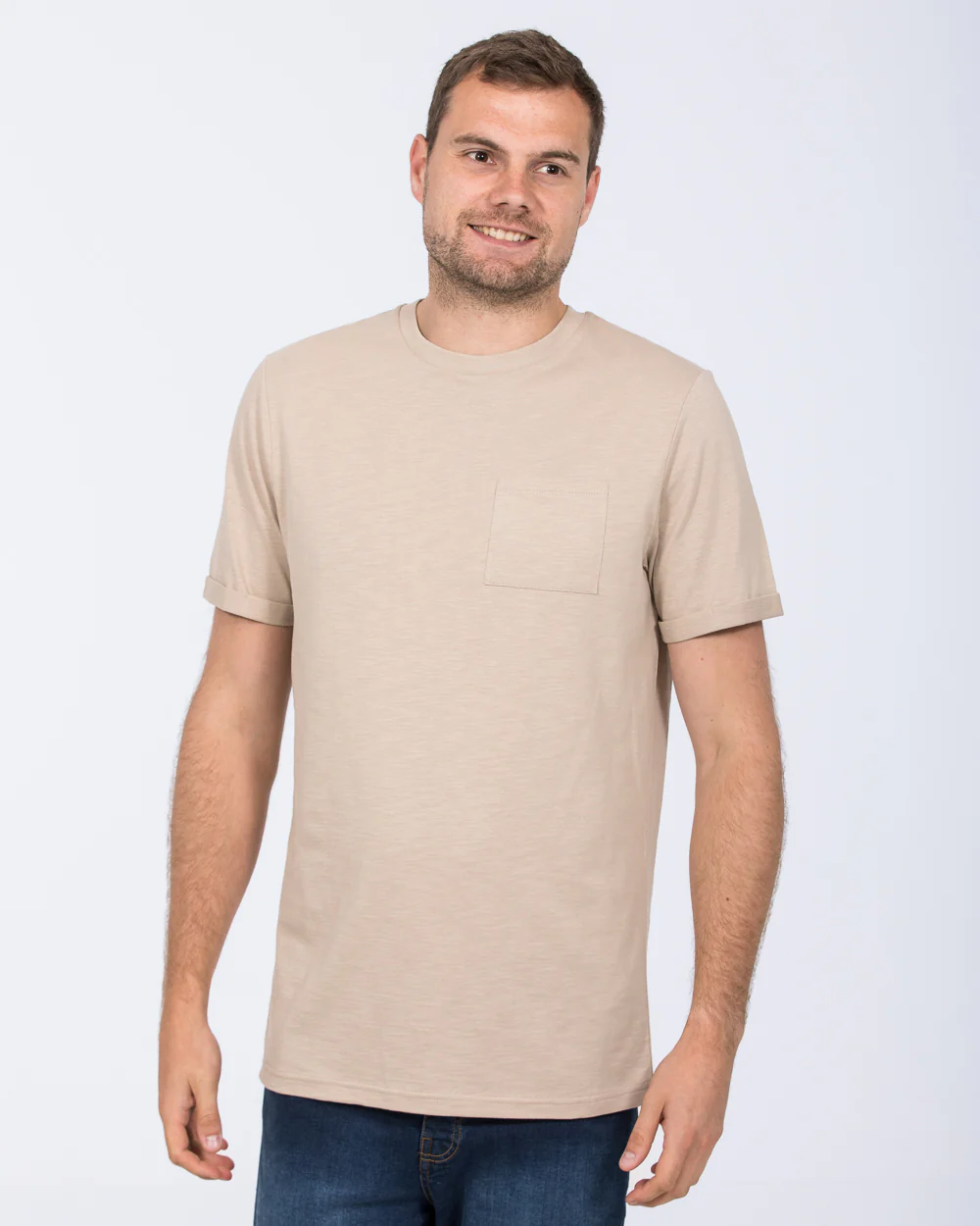 2t Arlo Tall Utility Pocket T-Shirt (mushroom) - Image 5
