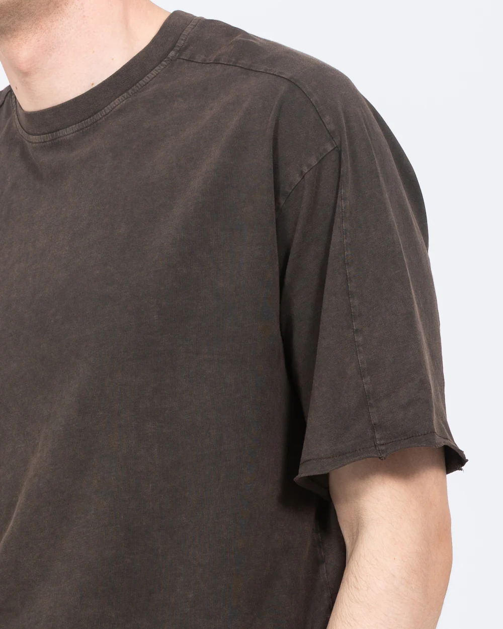 2t Aron Tall Oversized T-Shirt (brown) - Image 3