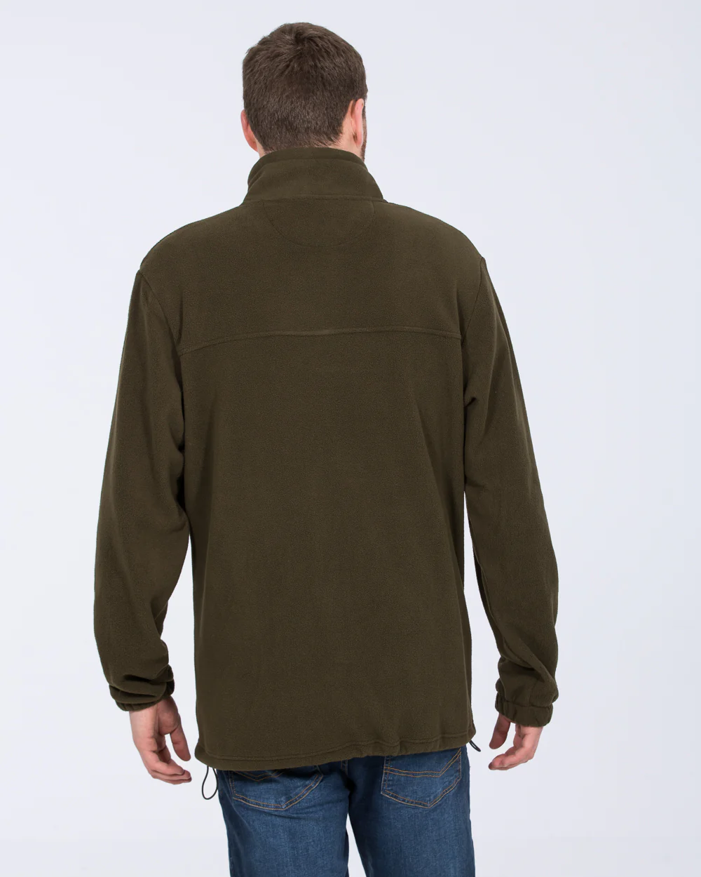 2t Asher Tall Quarter Zip Fleece (khaki) - Image 2