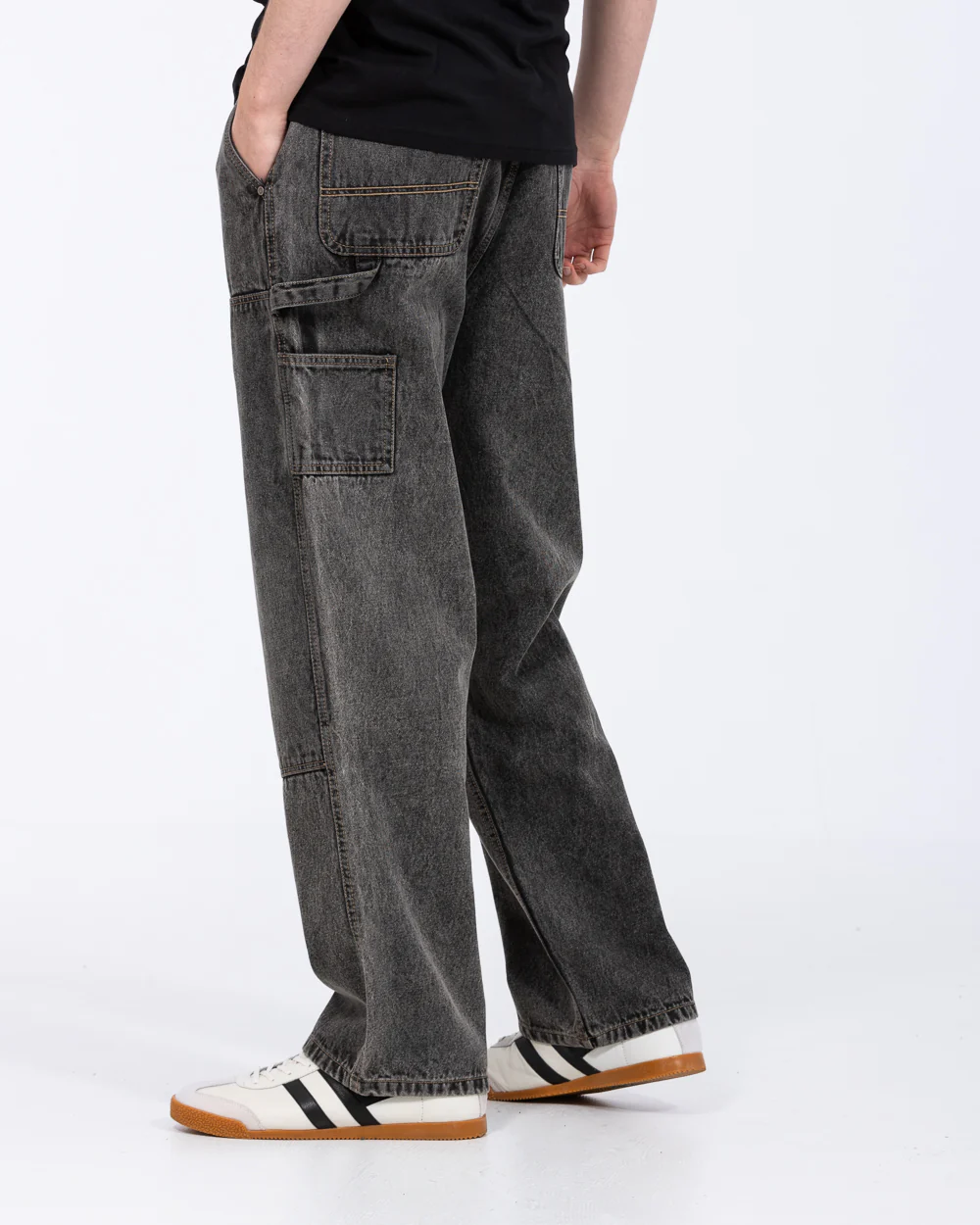 2t Blair Tall Loose Fit Carpenter Jeans (grey) - Image 6
