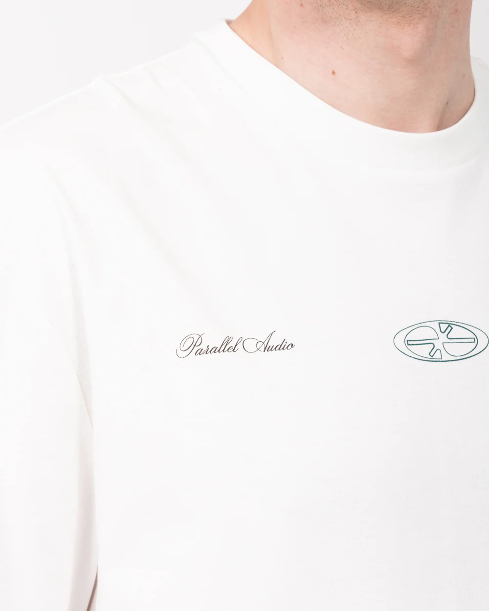 2t Brad Tall Oversized T-Shirt (white pattern) - Image 3