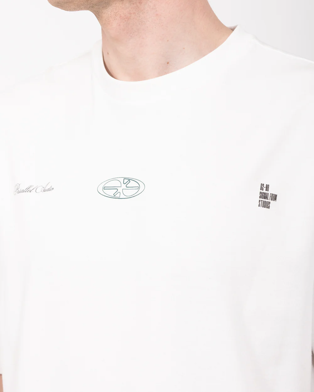 2t Brad Tall Oversized T-Shirt (white pattern) - Image 5