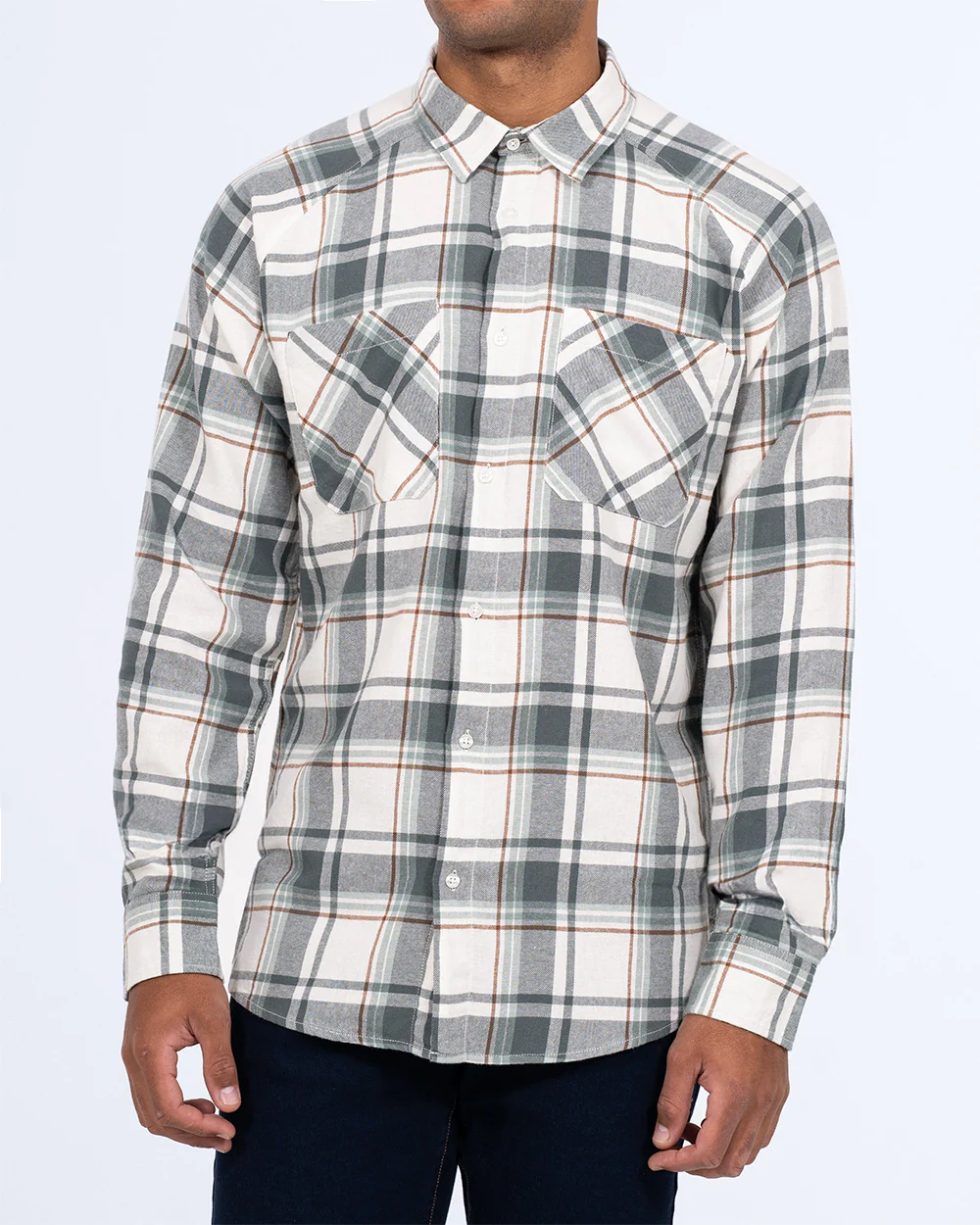 2t Bradley Tall Relaxed Fit Raglan Shirt (cream)