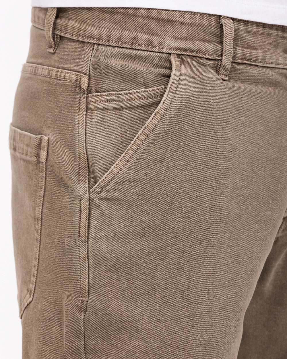 2t Braxton Tall Cargo Pocket Jeans (taupe) - Image 4