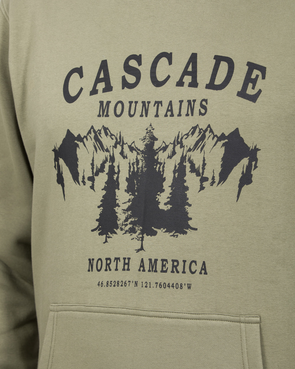 2t Brodie Tall Cascade Regular Fit Hoodie (khaki) - Image 2