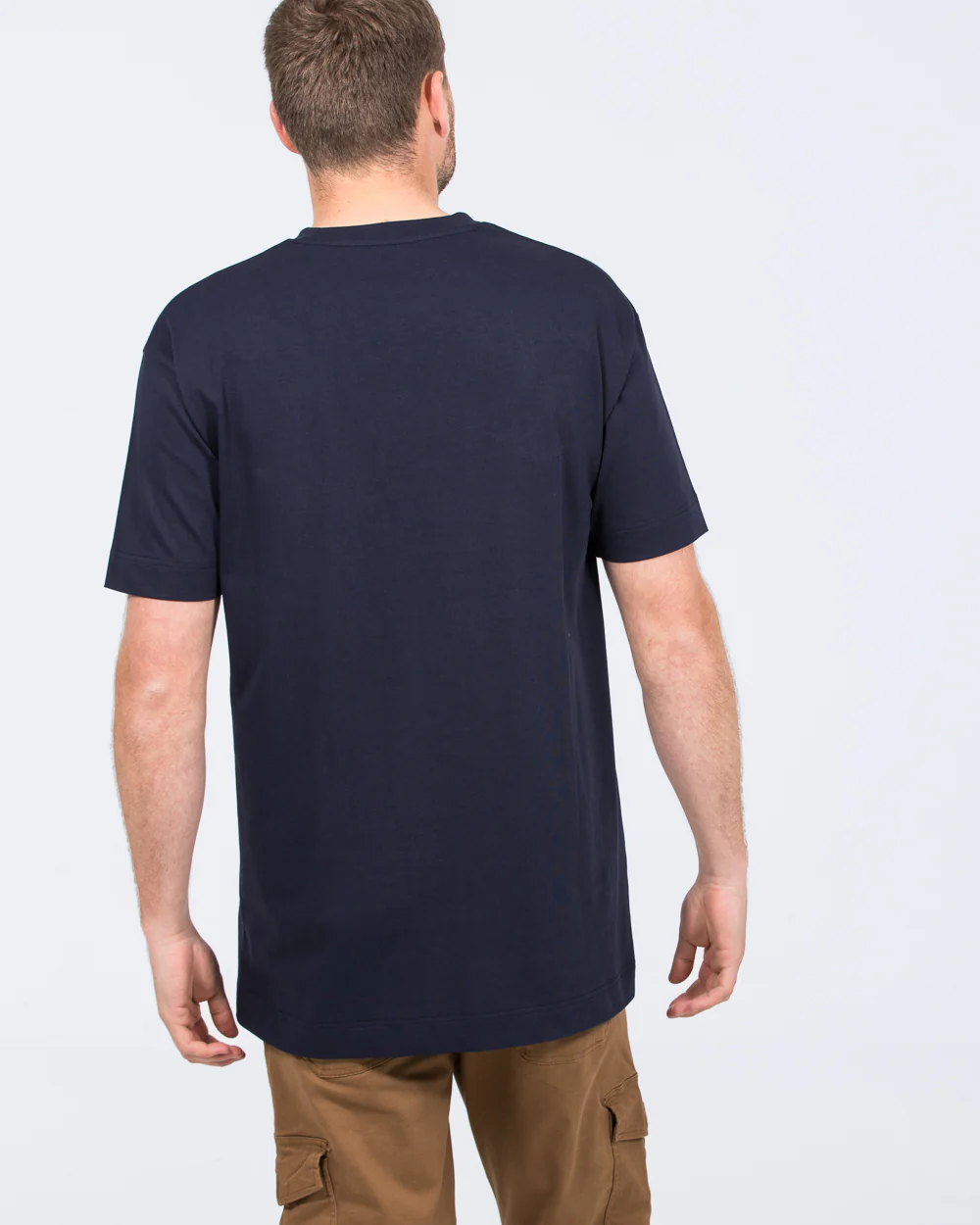 2t Bruno Tall Oversized  T-Shirt (navy) - Image 2