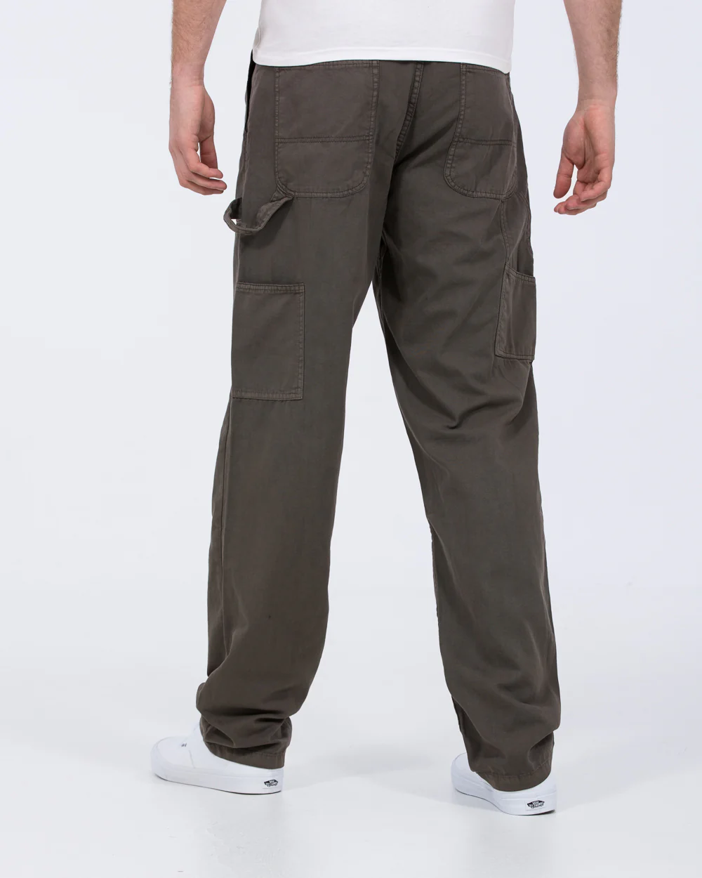 2t Calum Tall Loose Fit Carpenter Trousers (charcoal) - Image 2