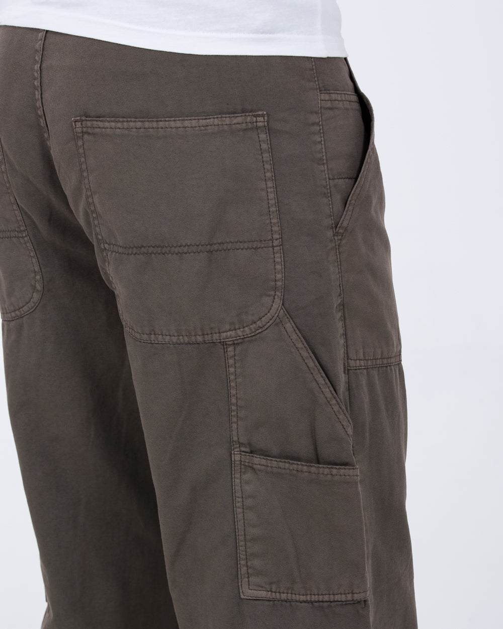 2t Calum Tall Loose Fit Carpenter Trousers (charcoal) - Image 5