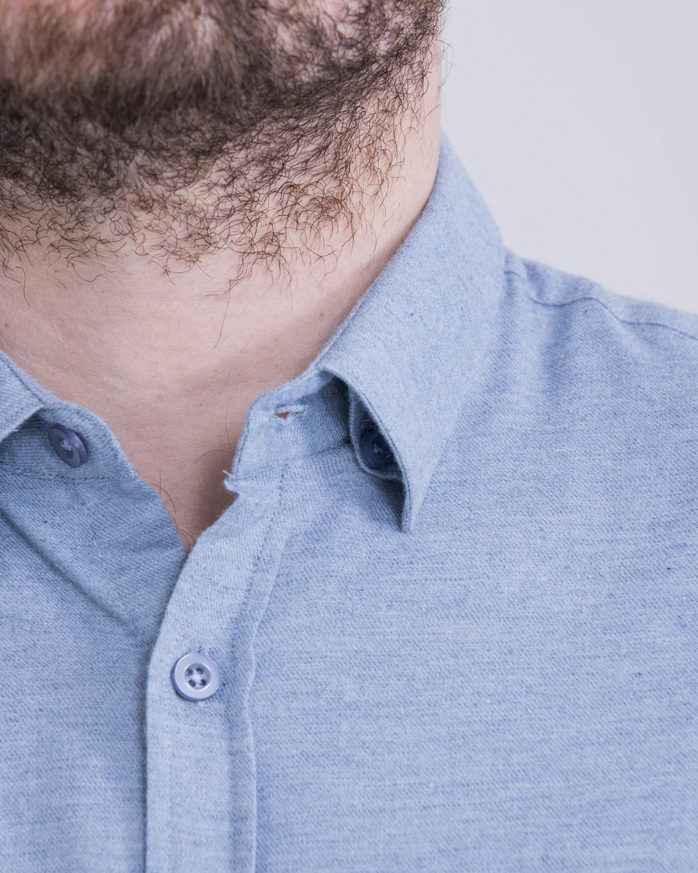 2t Carlos Slim Fit Long Sleeve Tall Shirt (light blue) - Image 4