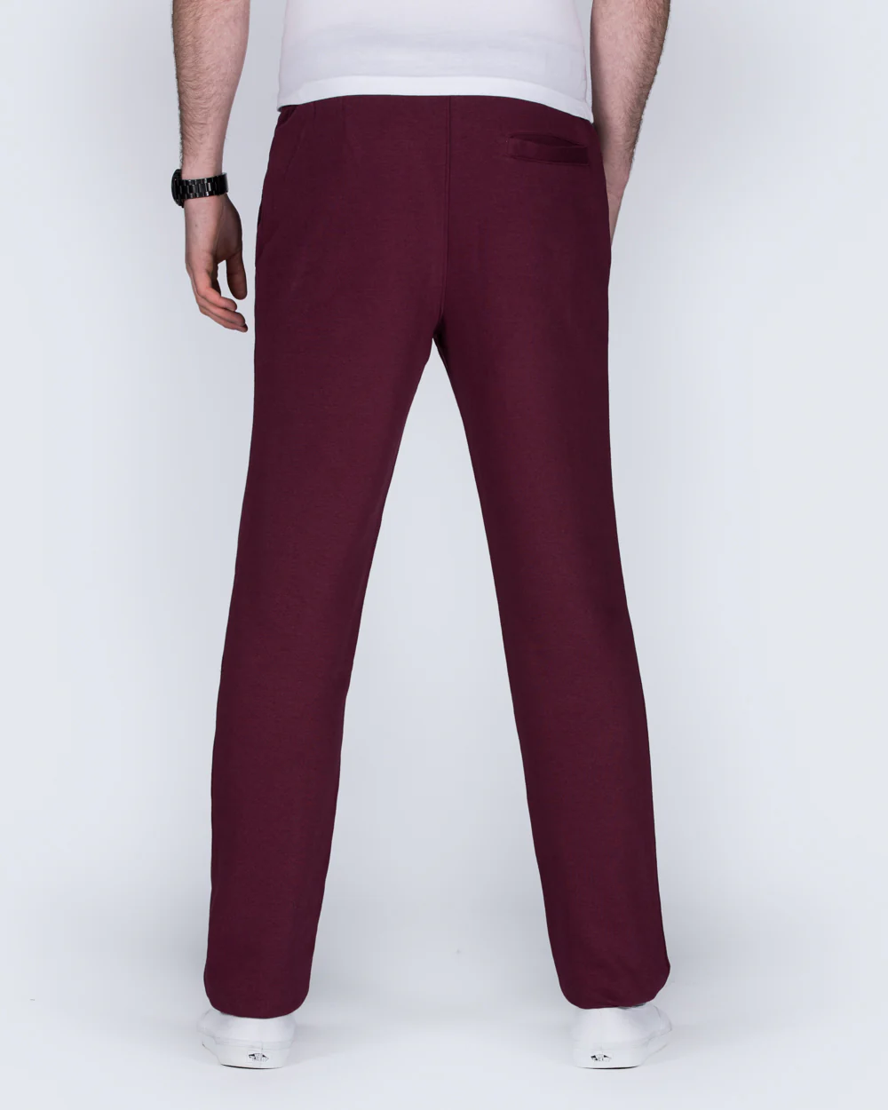 2t Colin Regular Fit Tall Joggers (burgundy) - Image 2