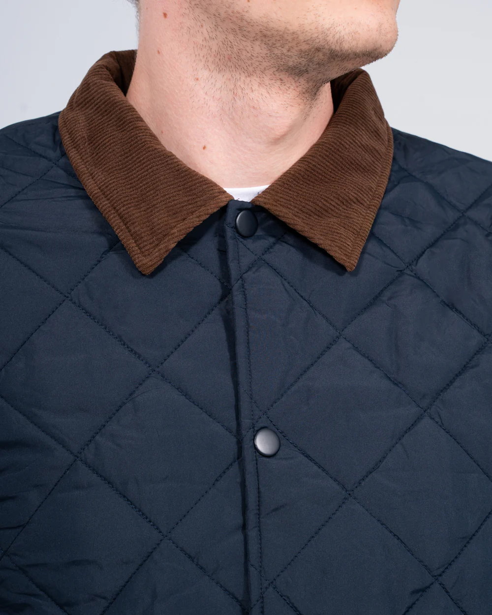 2t Conan Tall Quilted Jacket (navy) - Image 5