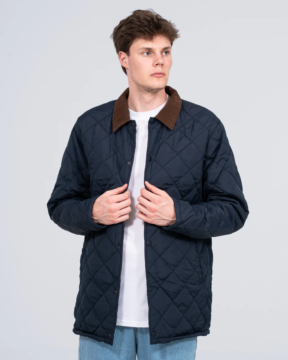 2t Conan Tall Quilted Jacket (navy) - Image 6