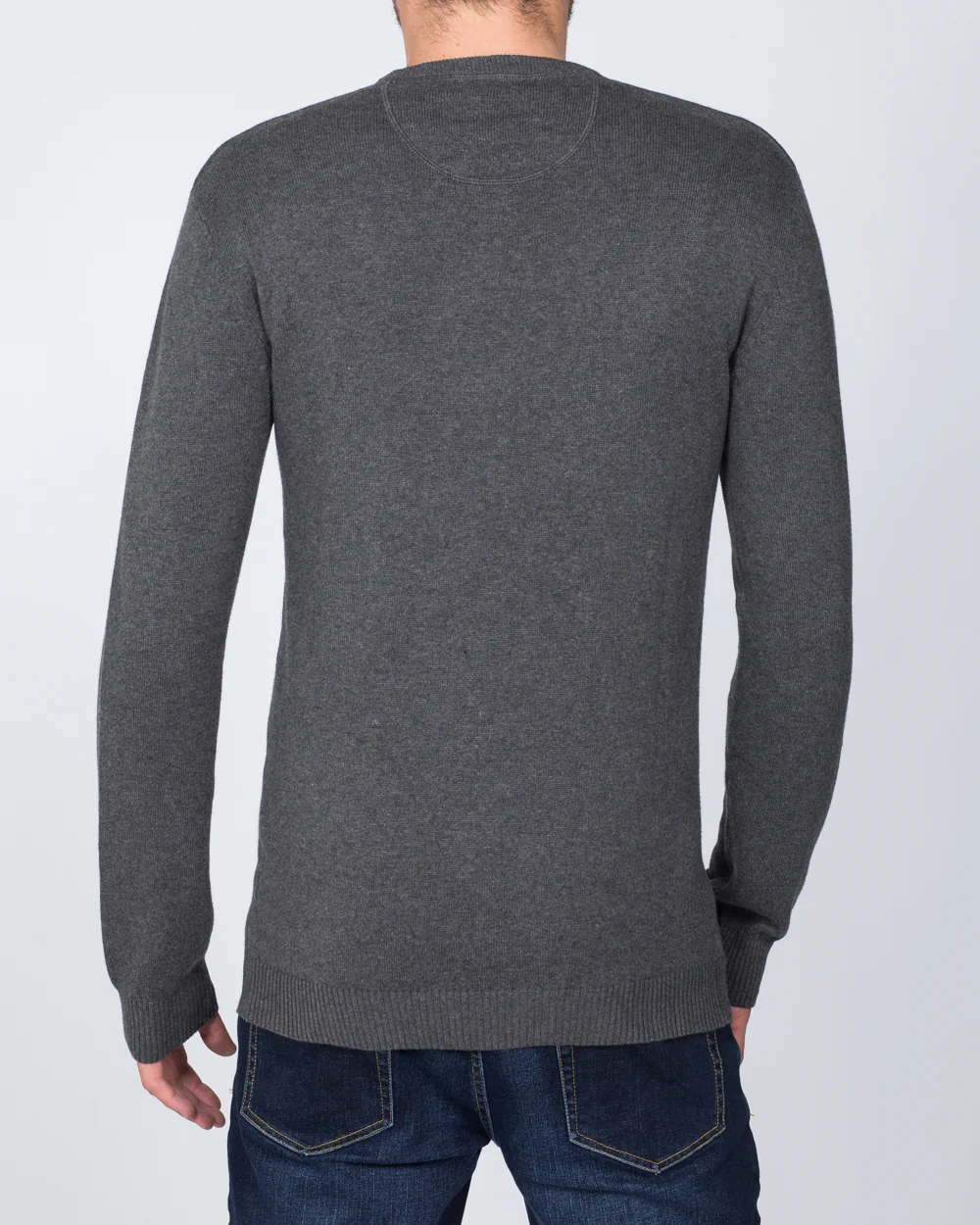 2t Cotton Crew Neck Jumper (charcoal) - Image 2