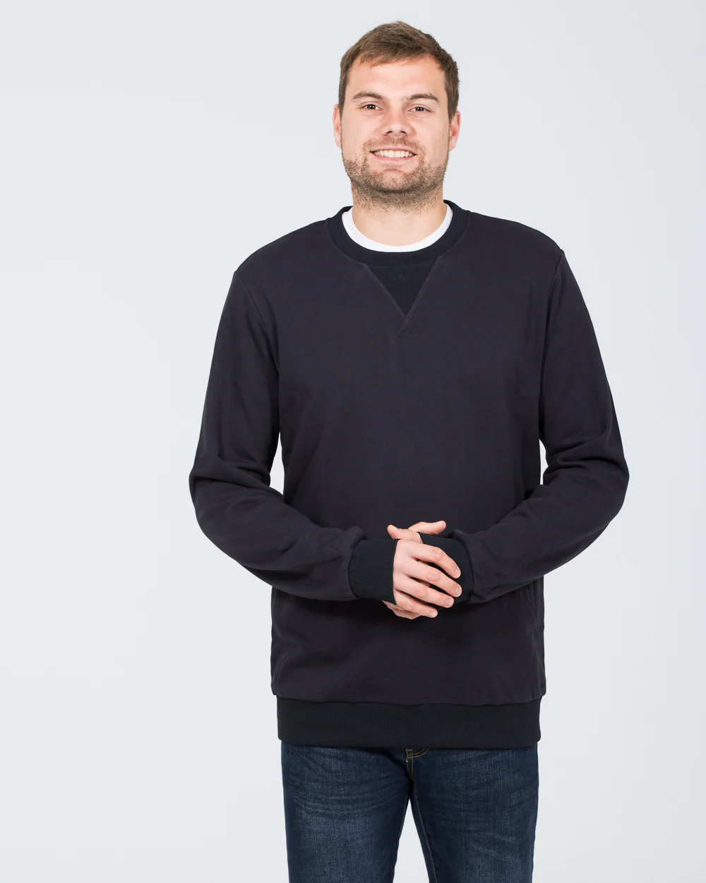 2t Dale Regular Fit Tall Sweatshirt (navy) - Image 4