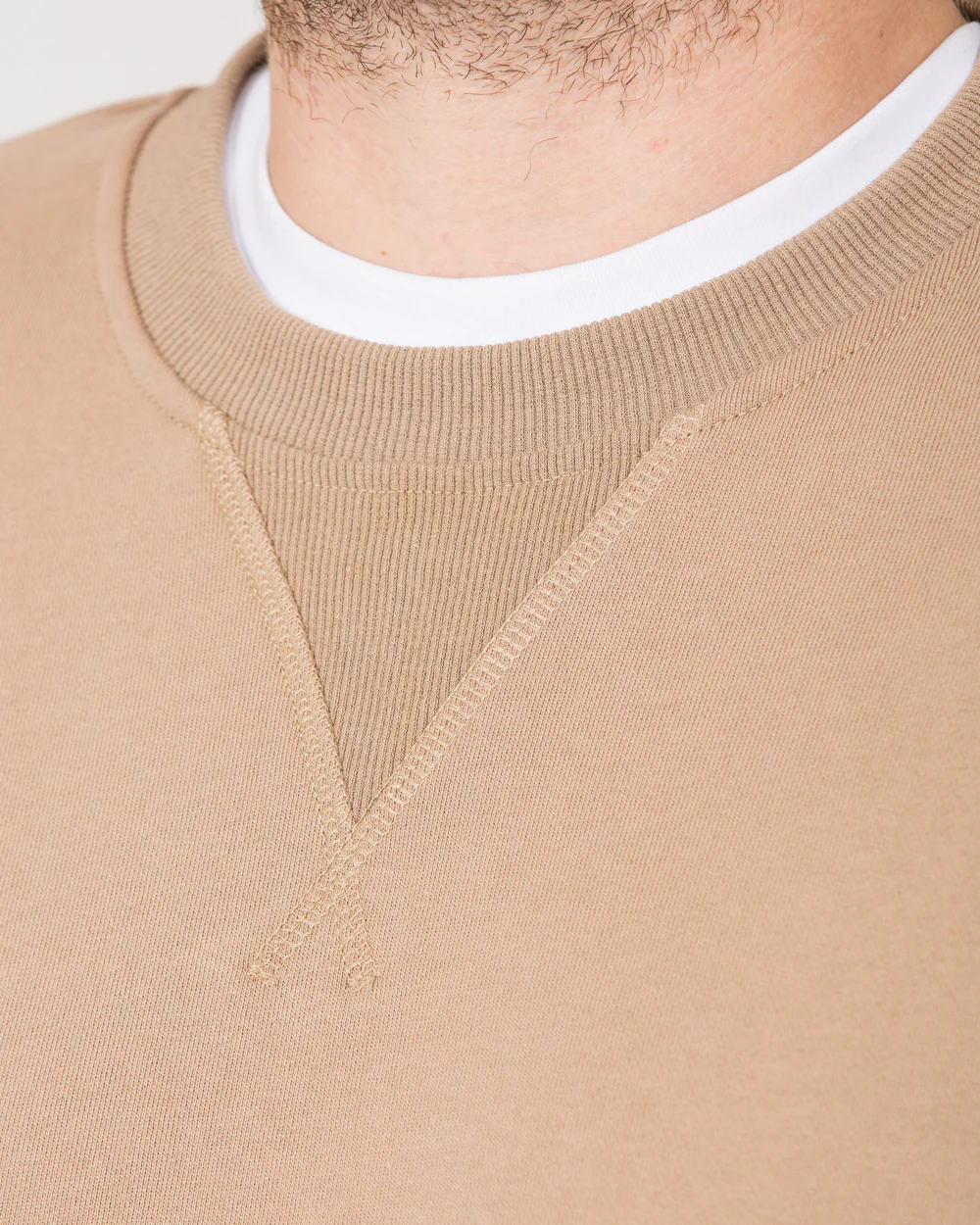 2t Dale Regular Fit Tall Sweatshirt (taupe) - Image 3