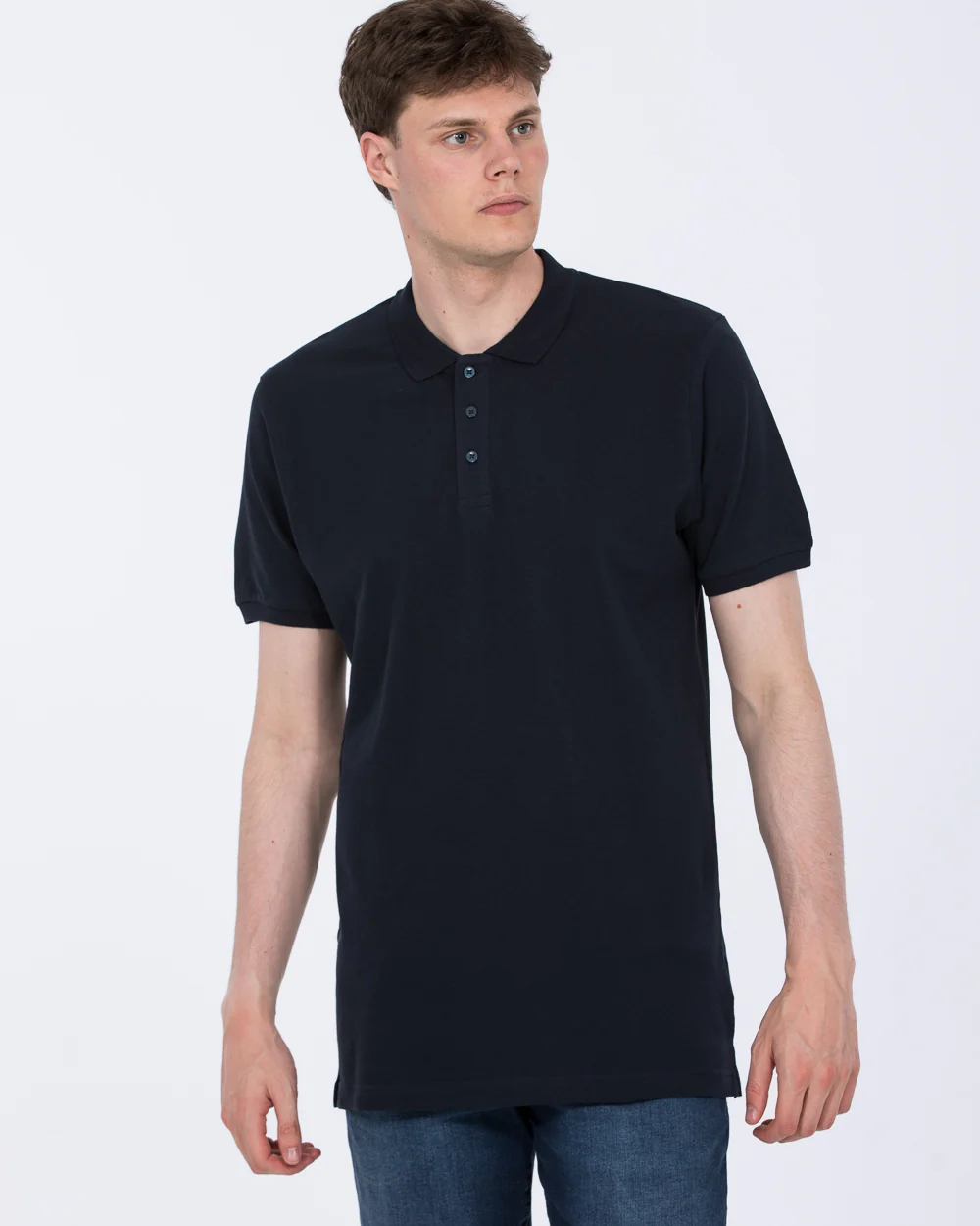 2t Lennox Tall Regular Fit Polo Shirt (navy) - Image 5