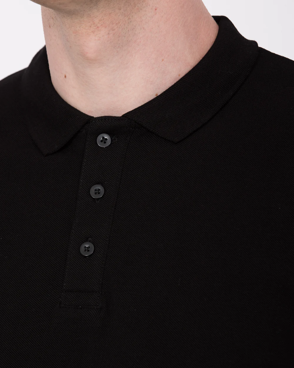 2t Dirk Tall Slim Fit Polo Shirt (black) - Image 4