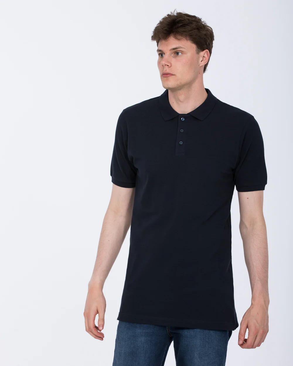 2t Dirk Tall Slim Fit Polo Shirt (navy) - Image 5