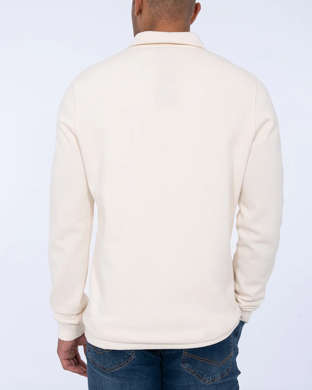 2t Elijah Tall Quarter Zip Sweatshirt (stone) - Image 2