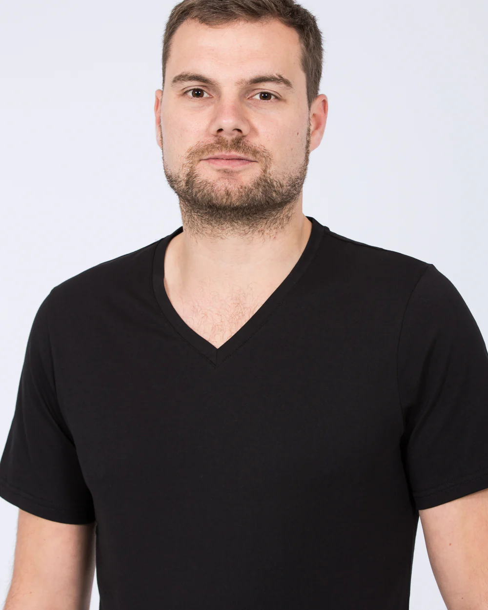 2t Felix Tall V-Neck T-Shirt (black) - Image 5