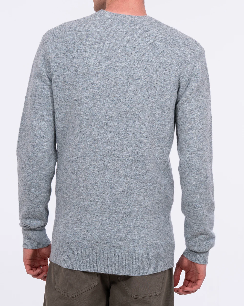 2t Finley Tall Crew Neck Jumper (pale blue) - Image 2