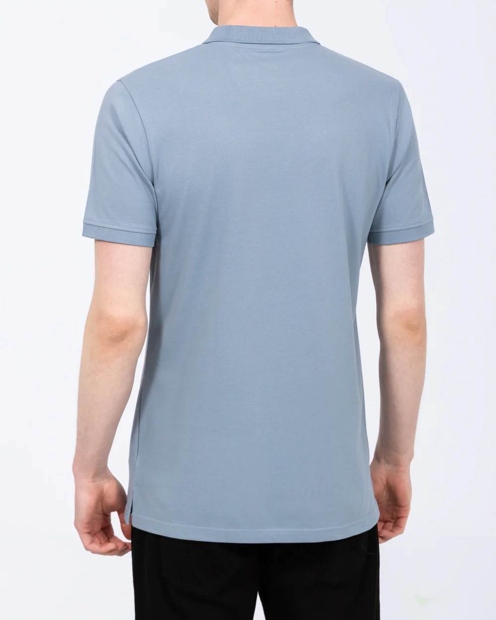 2t Franklin Tall Slim Fit Polo Shirt (blue) - Image 2