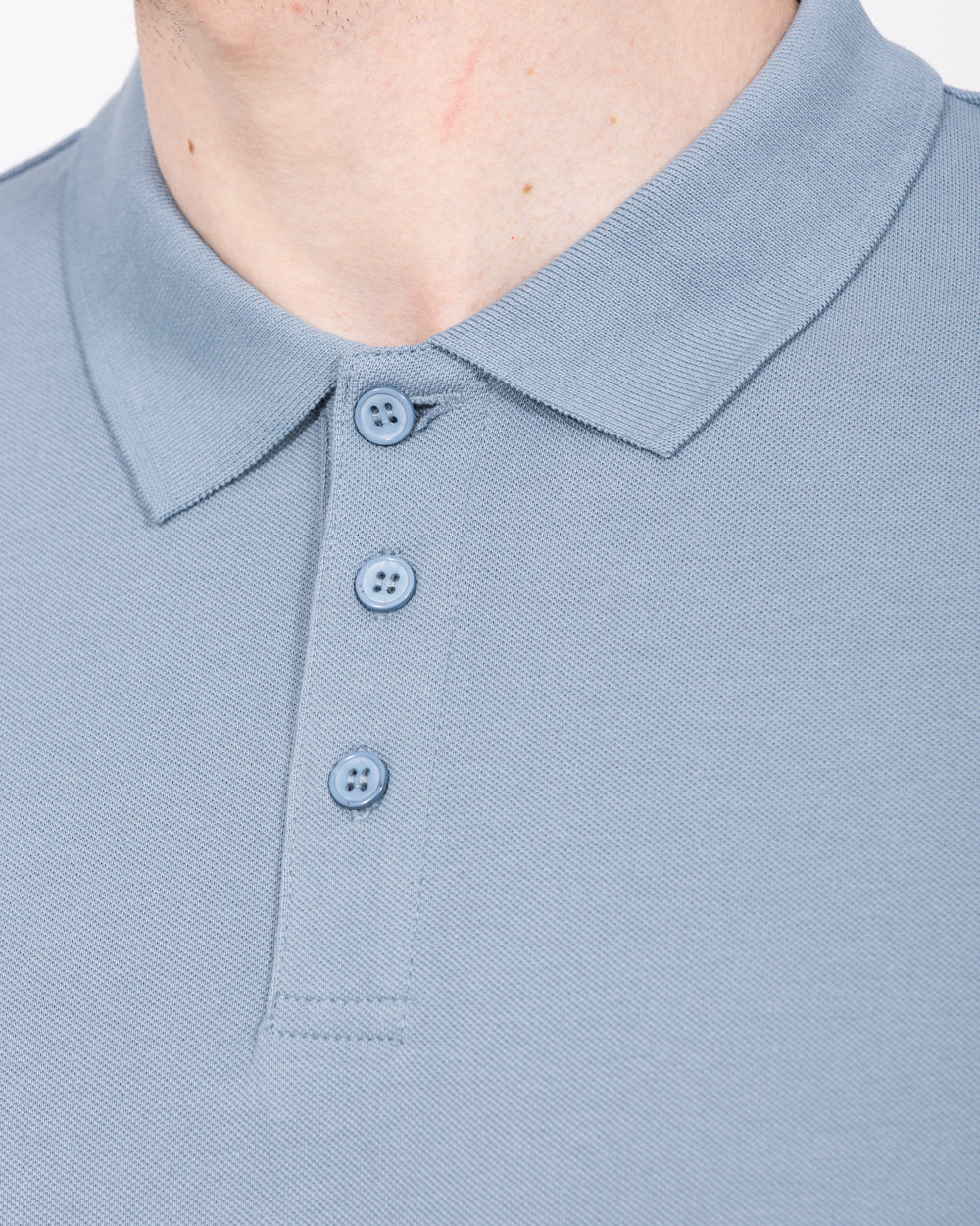 2t Franklin Tall Slim Fit Polo Shirt (blue) - Image 3