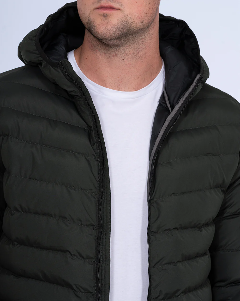 2t Grant Tall Puffer Jacket (khaki) - Image 3