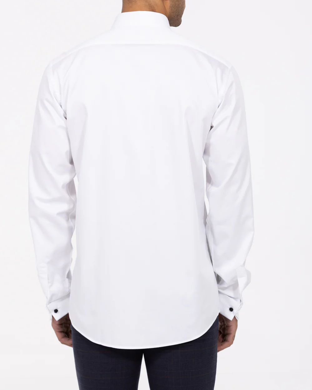 2t Gregor Regular Fit Extra Tall Double Cuff Shirt (white) - Image 2