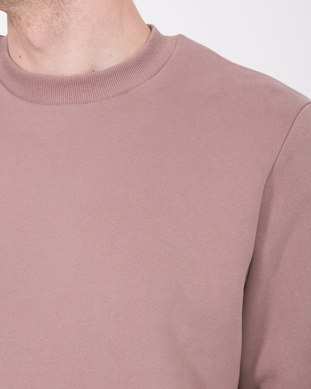 2t Hamish Tall Heavyweight Regular Fit Sweatshirt (mauve) - Image 3