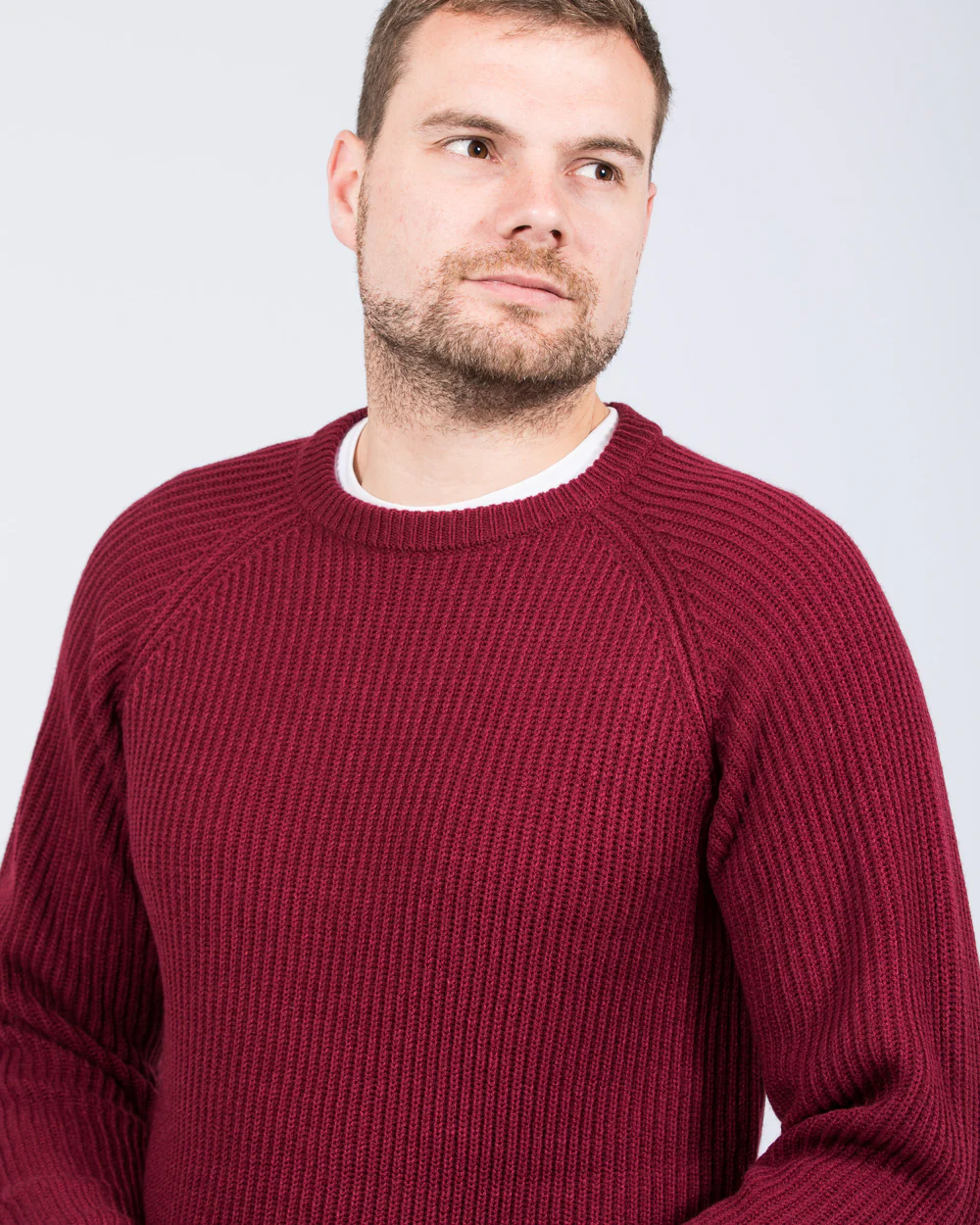 2t Harris Tall Chunky Knit Jumper (port) - Image 5