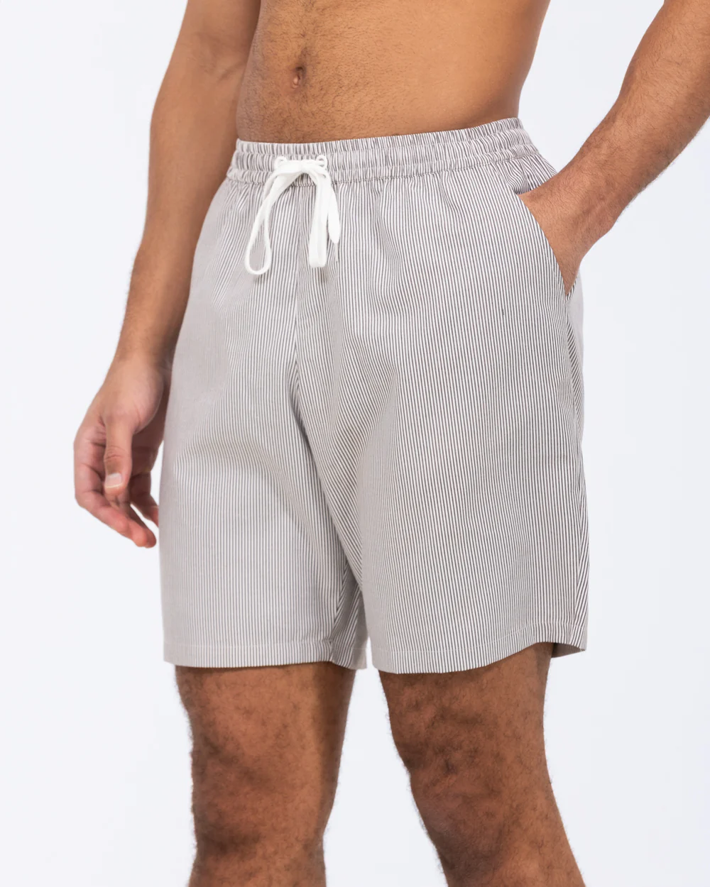 2t Harry Tall Swim Shorts (grey striped) - Image 4