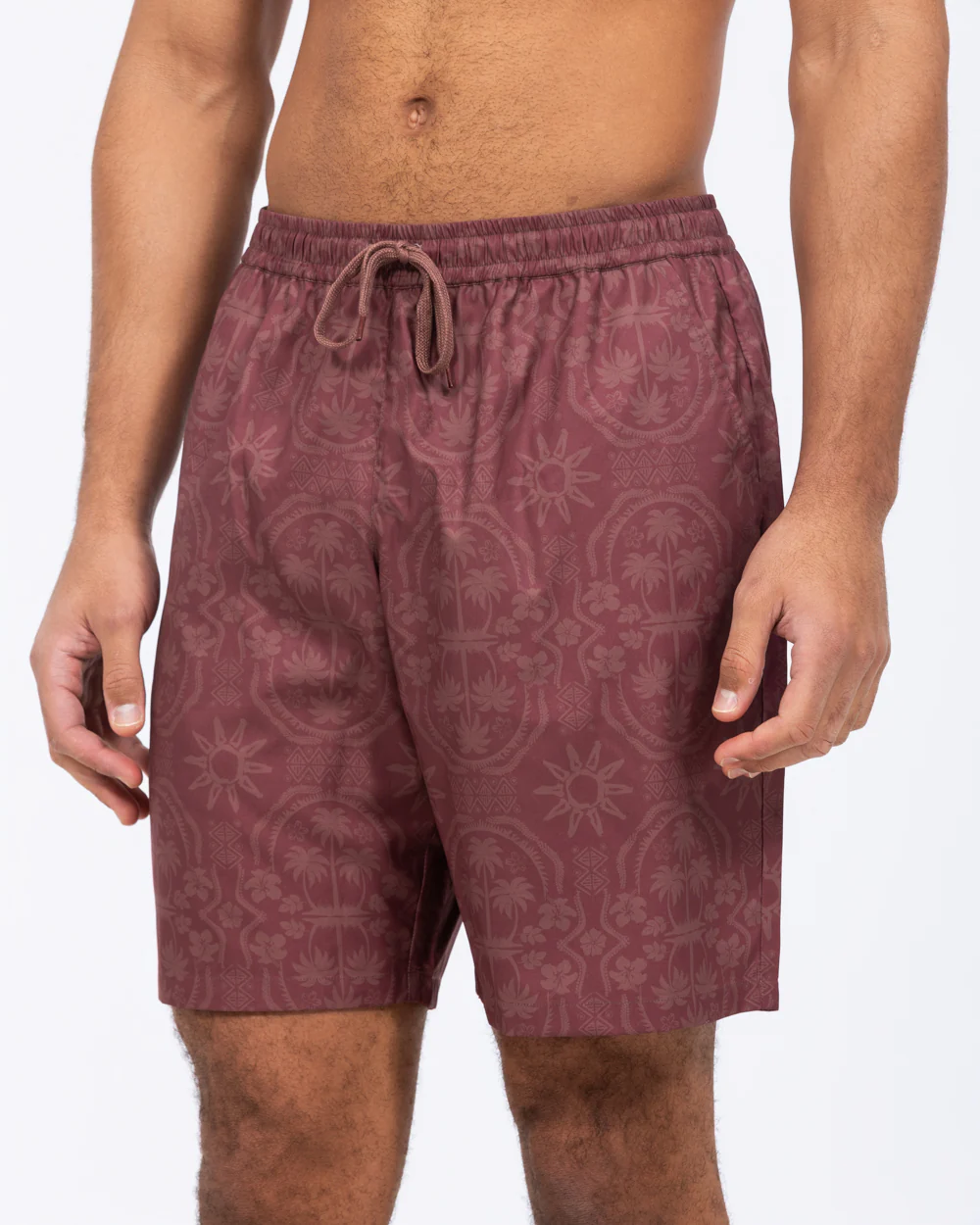 2t Harry Tall Swim Shorts (rust print) - Image 4