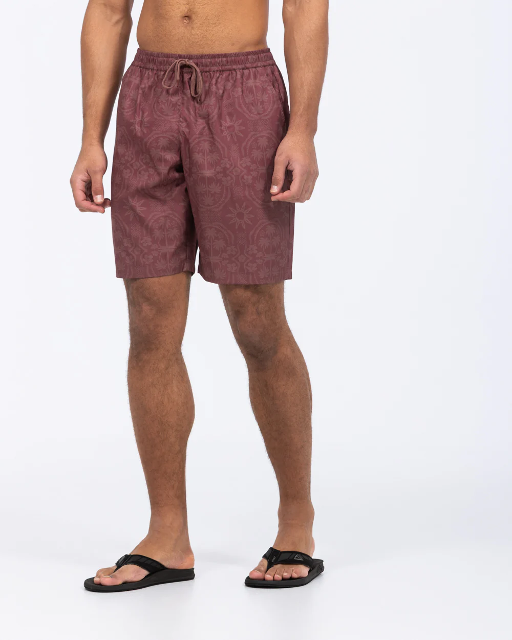 2t Harry Tall Swim Shorts (rust print) - Image 5