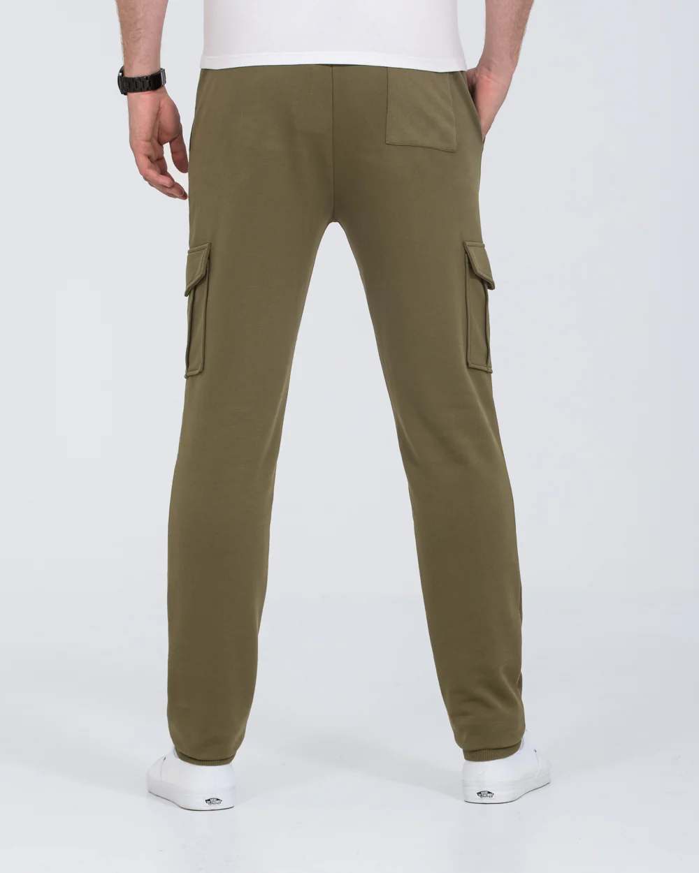 2t Hugo Slim Fit Tall Cargo Joggers (khaki) - Image 2