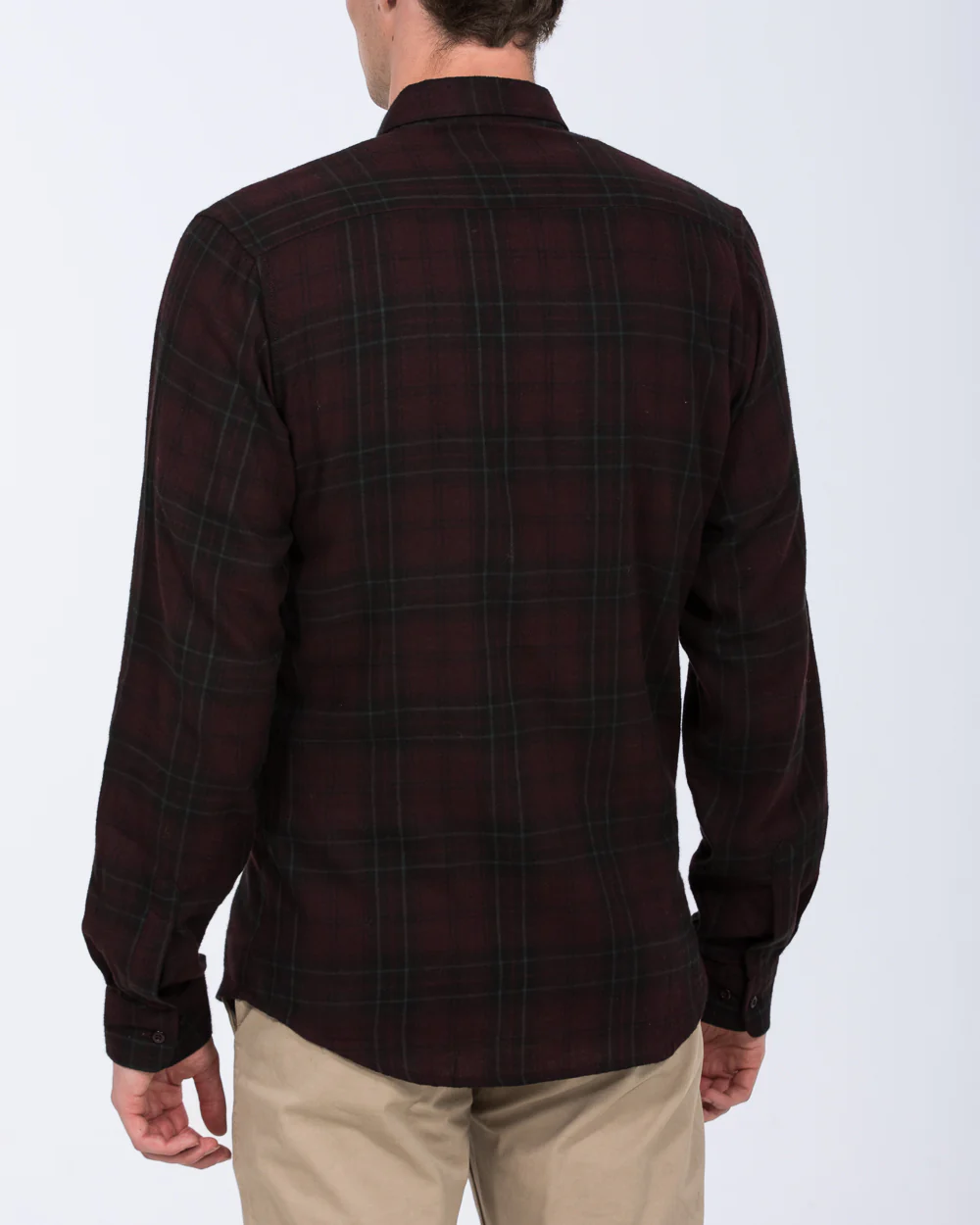 2t Jackson Tall Oxford Shirt (port check) - Image 2