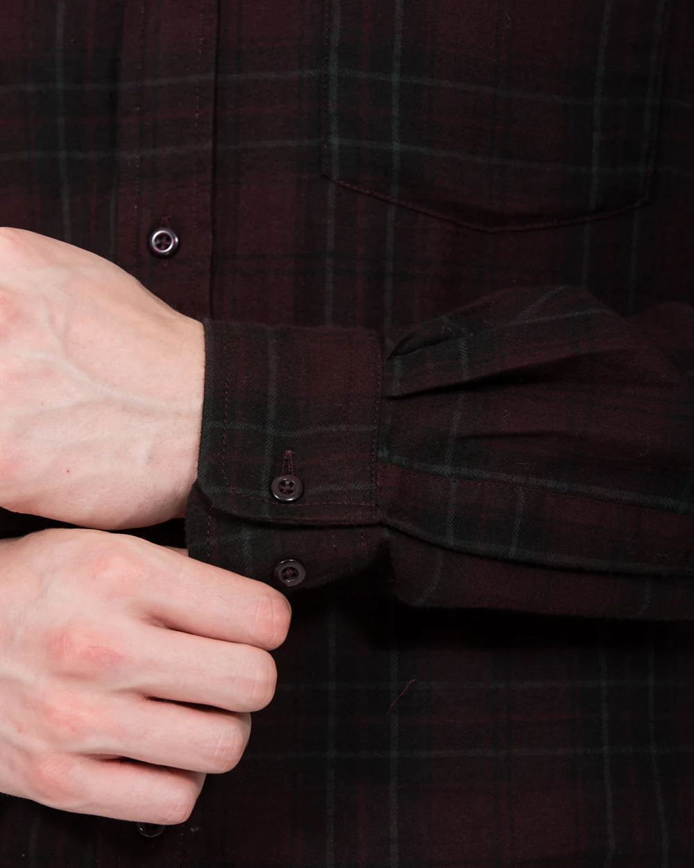 2t Jackson Tall Oxford Shirt (port check) - Image 4
