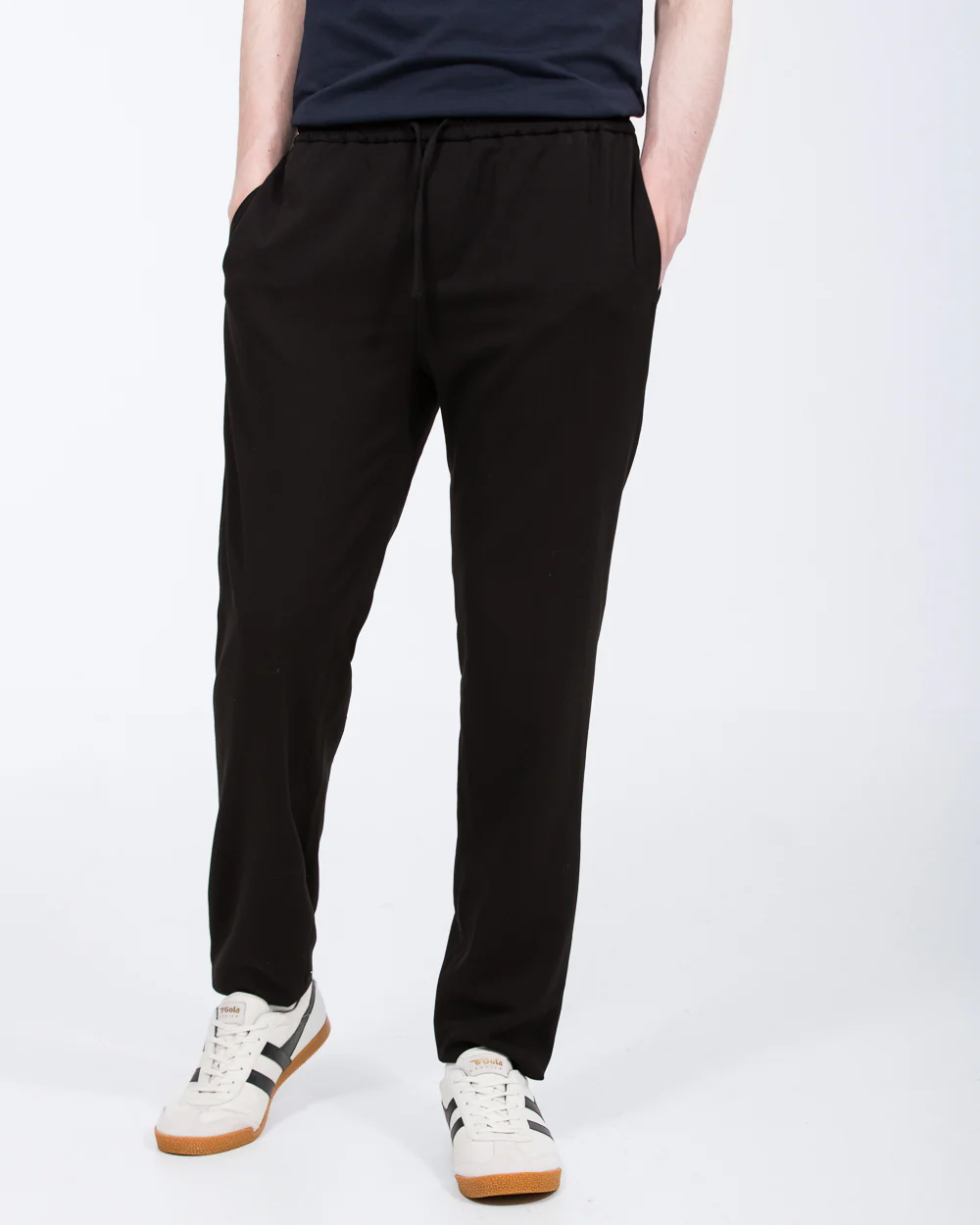 2t Jake Comfort Fit Drawstring Trousers (black) - Image 5