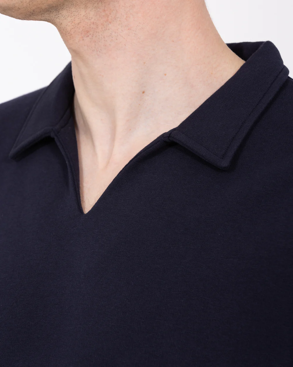 2t Jarvis Tall Oversized Polo (navy) - Image 3