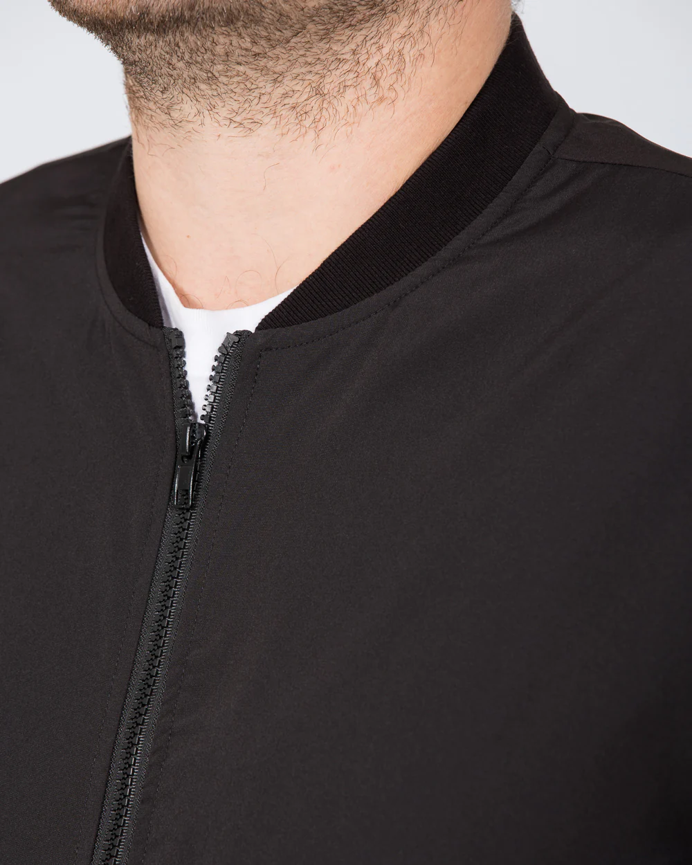 2t Jason Tall Bomber Jacket (black) - Image 3