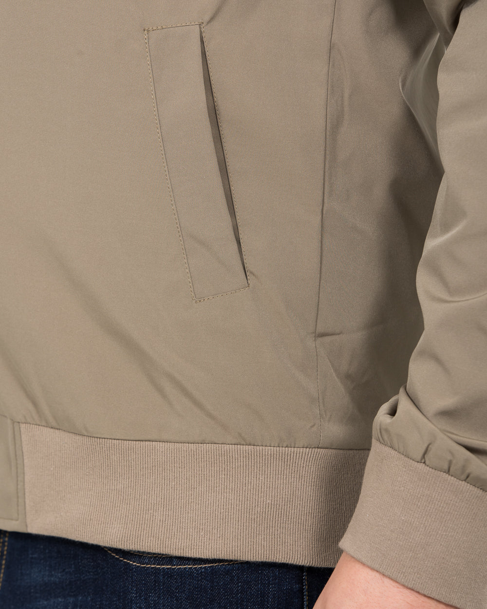 2t Jason Tall Bomber Jacket (khaki) - Image 4