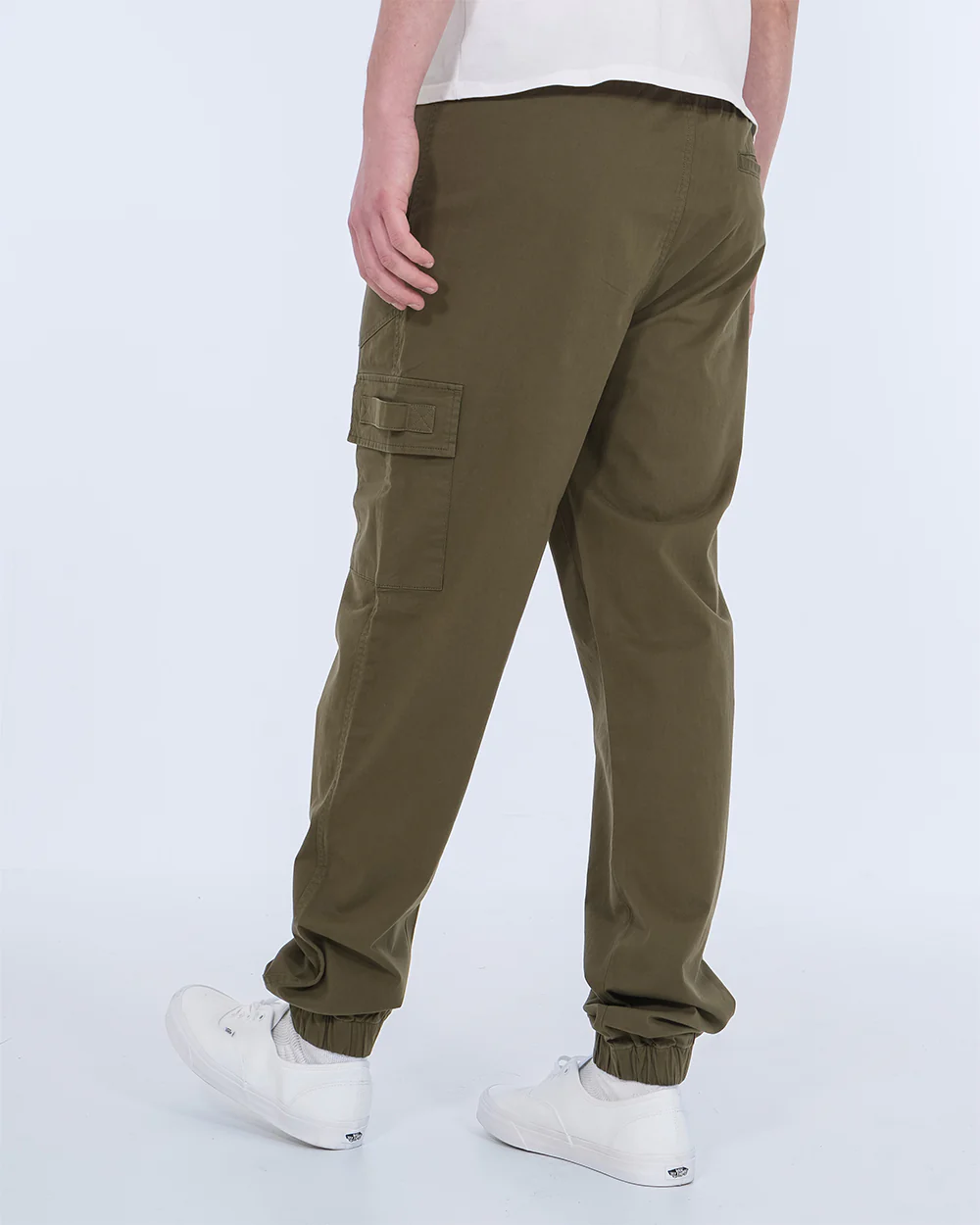 2t Jayden Regular Fit Tall Utility Cargo Trousers (khaki) - Image 2