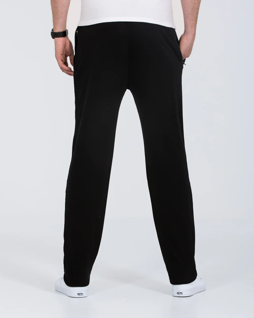 2t Joe Regular Fit Open Hem Tall Joggers (black) - Image 2