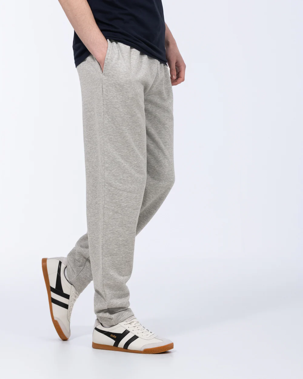 2t Joey Tall Open Hem Jogger (heather grey) - Image 3