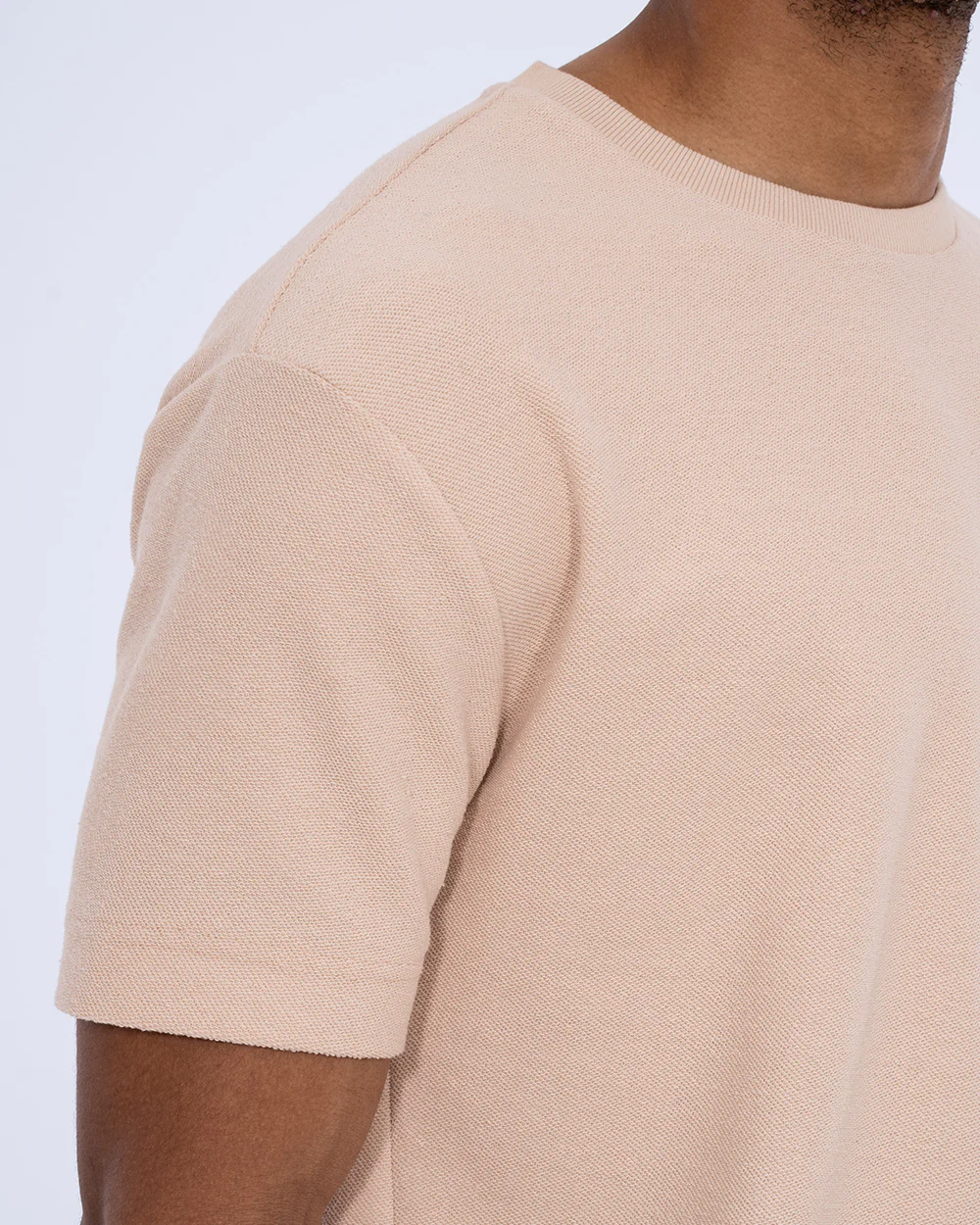 2t Kai Tall Textured T-Shirt (cement) - Image 4