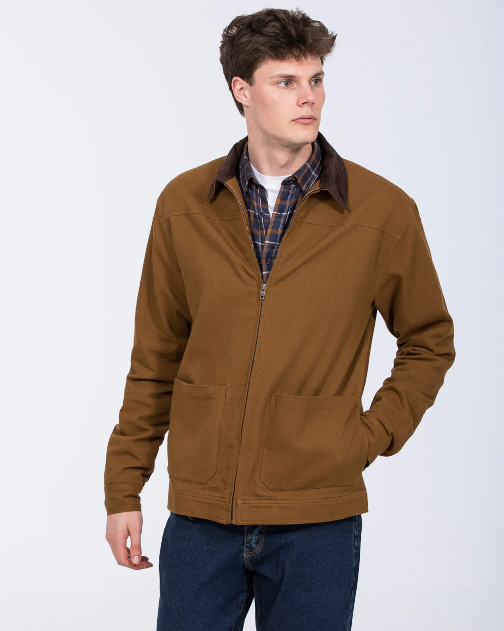 2t Kayden Tall Cord Collar Cotton Jacket (camel) - Image 6
